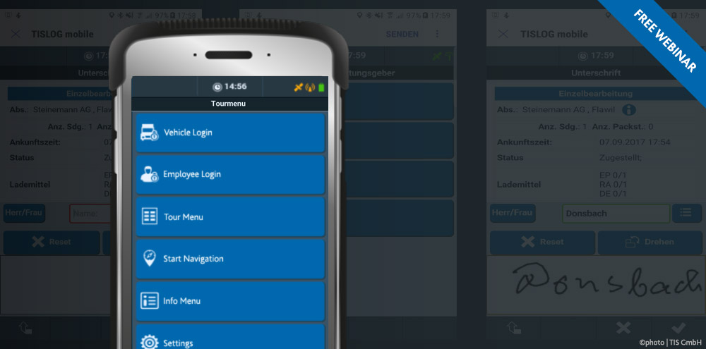 Free Webinar | TISLOG mobile Smart logistics software