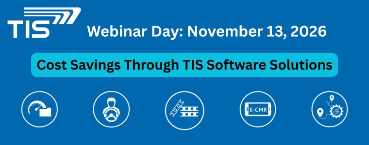 TIS Webinar Day: Cost Savings Through TIS Software Solutions